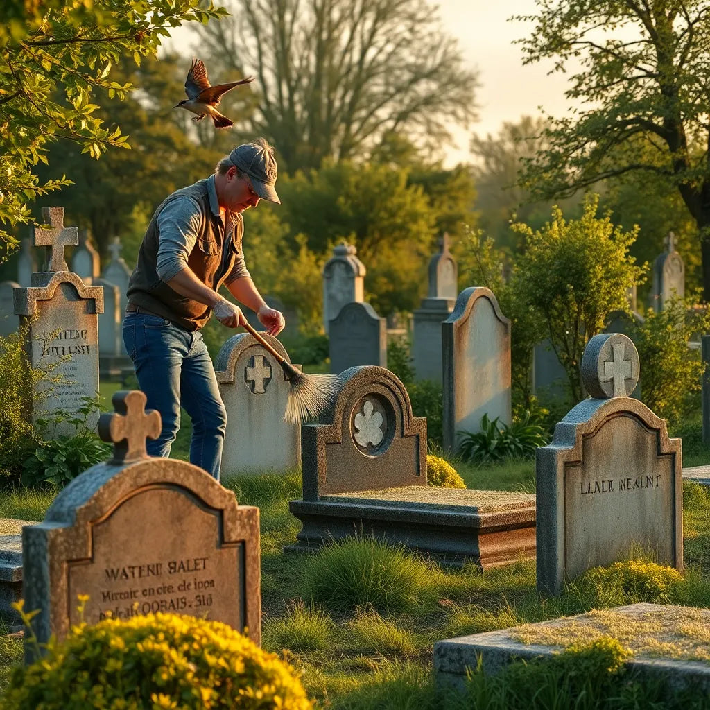 Entre Nature et Mémoire : Un Entretien Écologique des Tombes